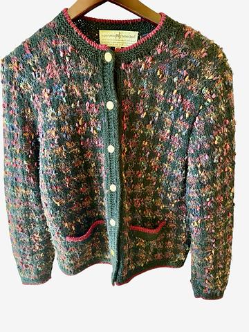 Peruvian wool cardigan medium