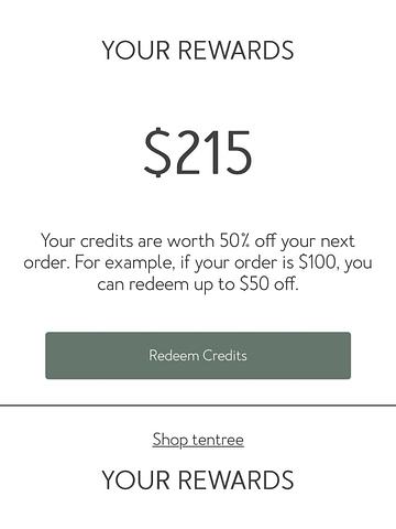 50% off coupon for Tentree