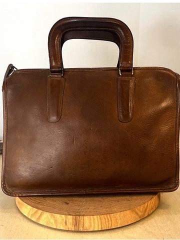 Vintage leather briefcase