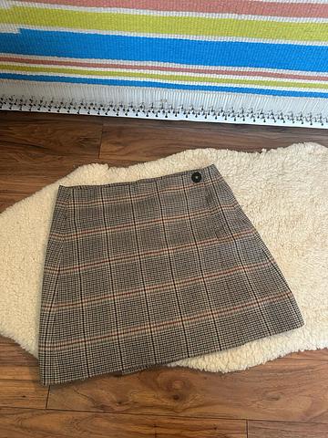 Wool Mini Skirt
