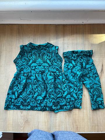 2T Wool Dress + Leggings