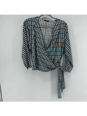 Catalina Cloth Wrap Top