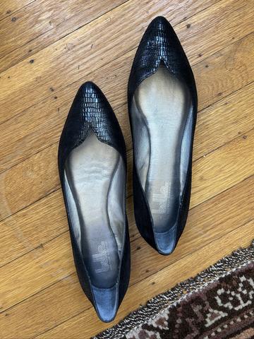 Embossed Vanessa Flats
