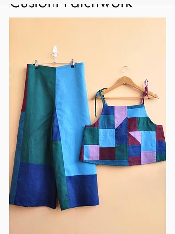 Ruby & Agate Set (top and pants)