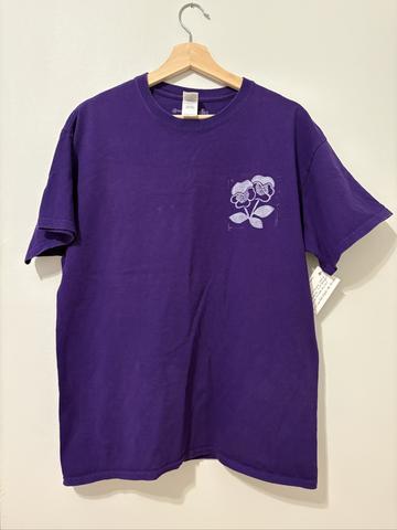 FOR TRISTA Purple Pansy Tee