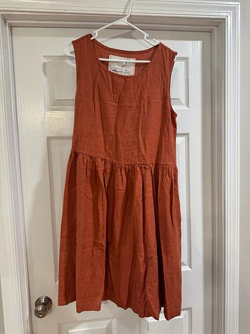 Smock Midi Length Dress