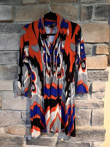 Abstract Tunic Dress
