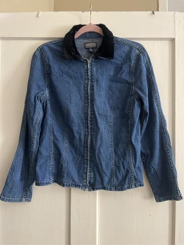 Denim Collared 90s Jacket