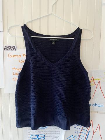 Suay Dyed Cotton Knit Tank