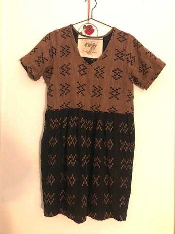 Ace & Jig dress in sampler