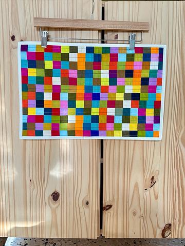 Quilted Wall Hanging - Confetti No. 3