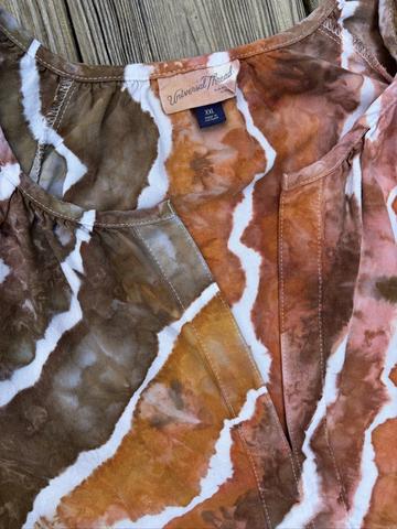 100% Cotton Ice Dyed Dress