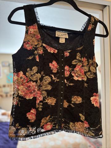 Moody Floral Bustier 🌺
