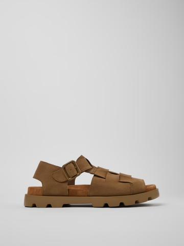 Brutus Suede Fisherman Sandals