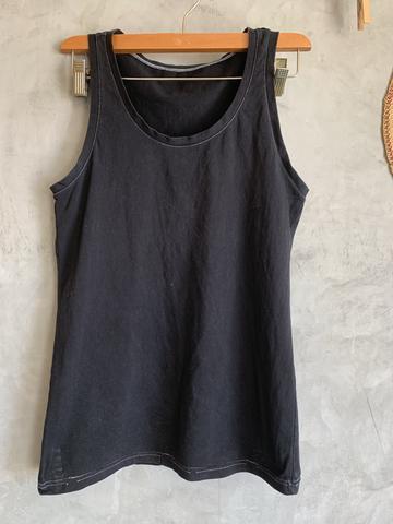 Organic Cotton Black tank top