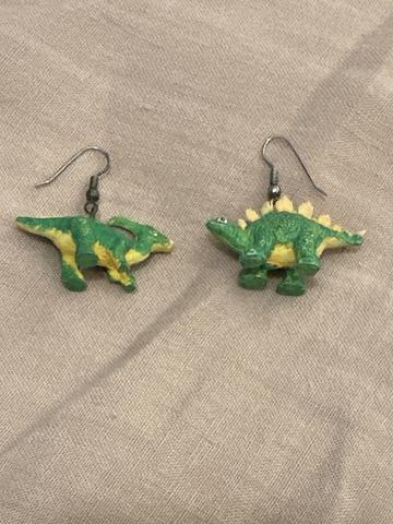 Dinosaur earrings