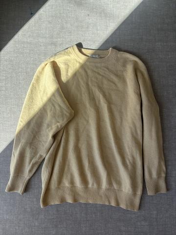 Cotton/cashmere sweater
