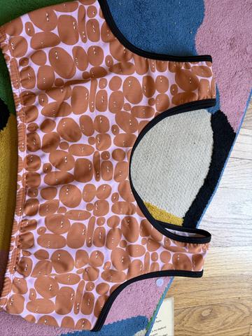 Pepple swim top