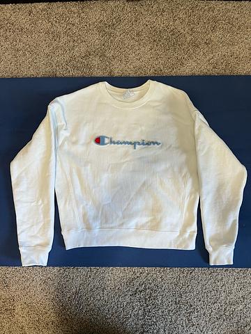 Embroidered logo sweatshirt