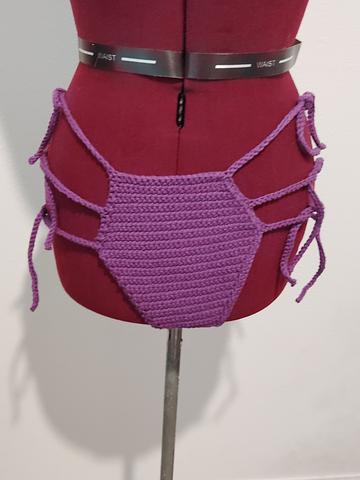 Crochet Bikini Bottom — 100% Cotton Yarn