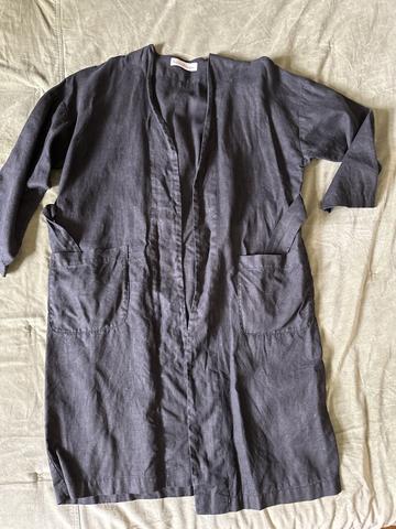 linen robe