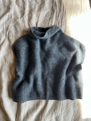 100% Cashmere Poncho Sweater Vest