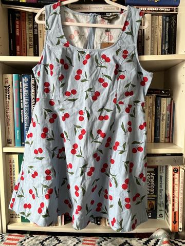 Cherry 🍒 print mini-dress