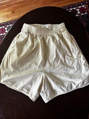 Glenn Long Short crinkle cotton