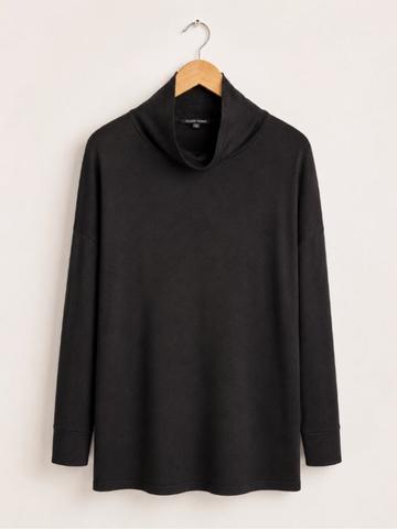 Fine Tencel Jersey Scrunch Neck Tunic
