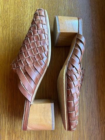 woven mule