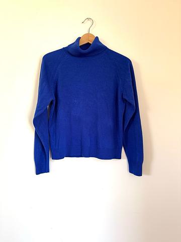 Cobalt Blue Turtleneck
