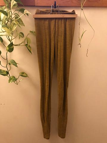 Wool leggings