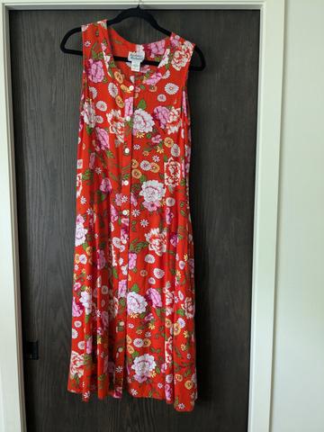 Fun Floral Rayon Dress