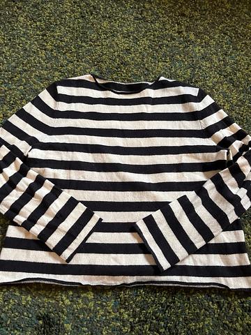 Striped cashmere sweater