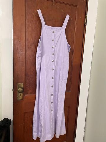 Lilac maxi jumper dress