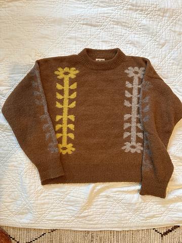 flowers sweater