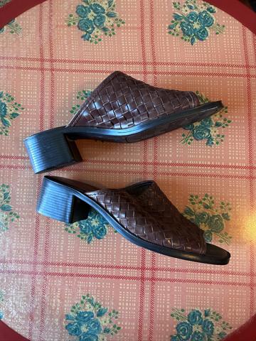 Woven Leather Sandal