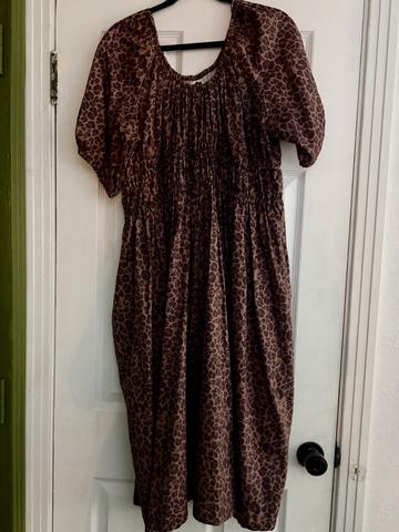 Isabelle eve leopard dress