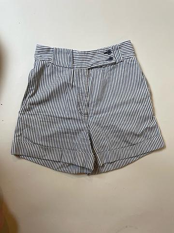 Karen walker striped shorts