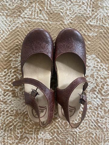 Floral Mary Janes