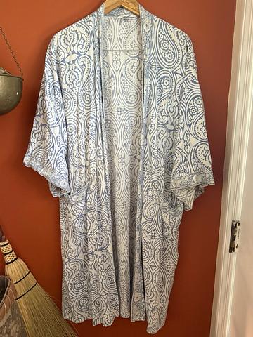 Cotton Paisley Duster