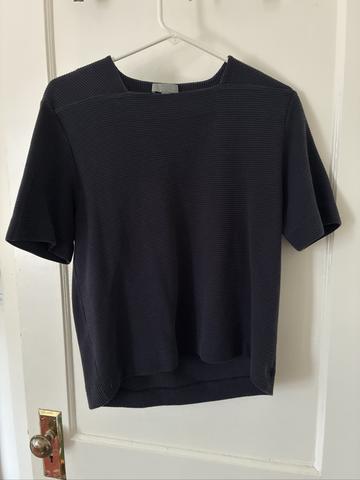 Square Neck Ribbed Top