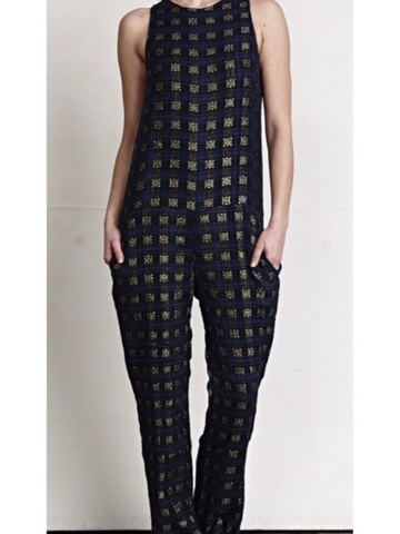 Jumpsuit in patina
