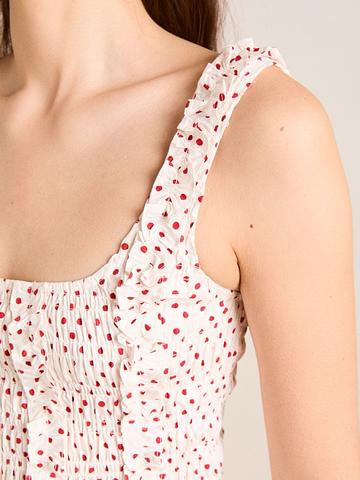 Raphi Tank in Red Polka Dot
