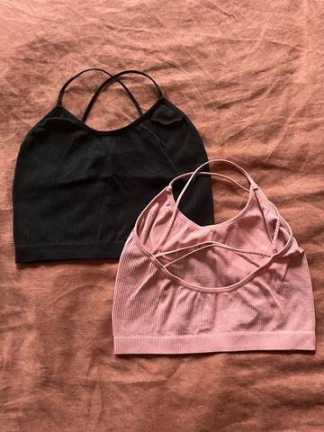 2 Strappy Bralettes