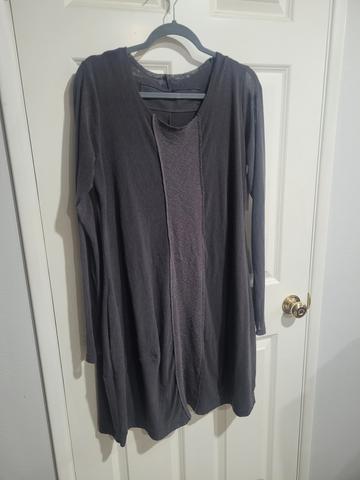 Rundholz wool front panel dress xl