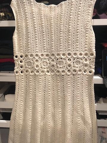 Handmade Crocheted Dress