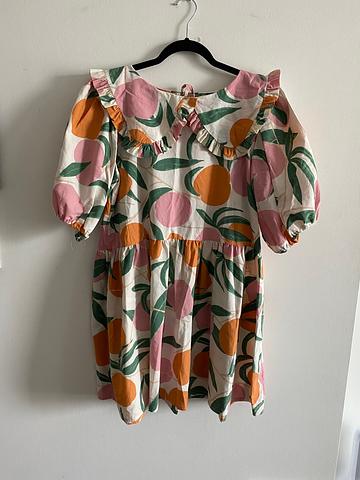 Collared babydoll dress