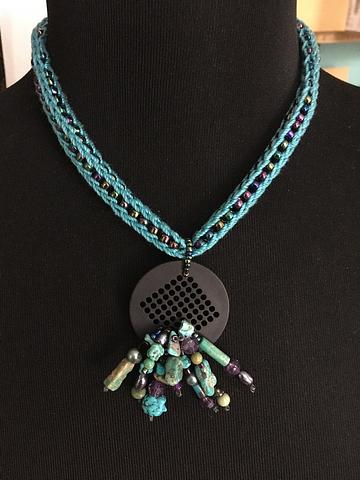 Necklace - Spool Knit