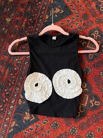 Whipped cream boobs Tank Top